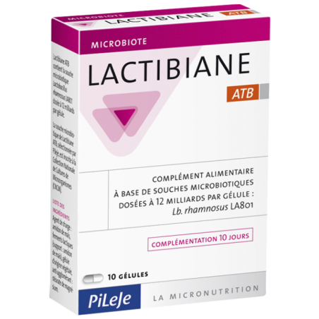 LACTIBIANE ATB - 10 gélules - PHARMACIE VERTE - Herboristerie à Nantes depuis 1942 - Plantes en Vrac - Tisane - EPS - Bourgeon -