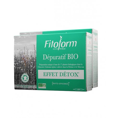 DÉPURATIF Bio - 2x20 ampoules - PHARMACIE VERTE - Herboristerie à Nantes depuis 1942 - Plantes en Vrac - Tisane - EPS - Bourgeon