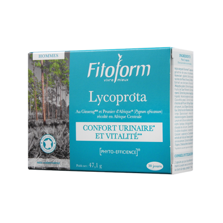 LYCOPROTA - 60 capsules - PHARMACIE VERTE - Herboristerie à Nantes depuis 1942 - Plantes en Vrac - Tisane - EPS - Bourgeon - Myc