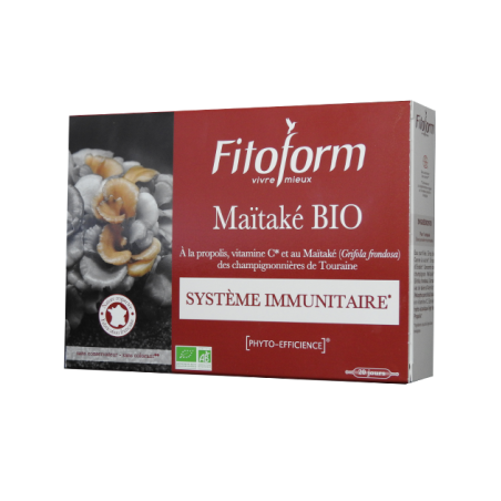 MAÏTAKÉ Bio - 20 ampoules - PHARMACIE VERTE - Herboristerie à Nantes depuis 1942 - Plantes en Vrac - Tisane - EPS - Bourgeon - M