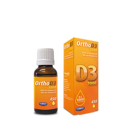 ORTHO D3 1000 - Flacon 450 gouttes - PHARMACIE VERTE - Herboristerie à Nantes depuis 1942 - Plantes en Vrac - Tisane - EPS - Bou