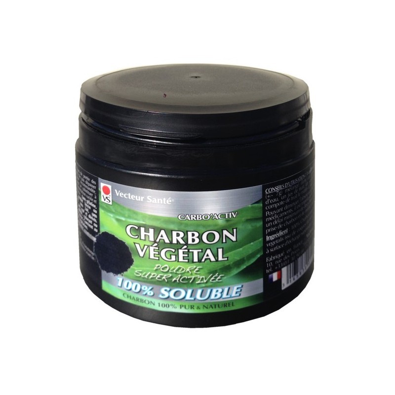 Charbon Végétal 100% BIO - 120 gélules - Herboristerie depuis 1942