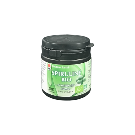 VS - SPIRULINE France BIO 500mg - 120 comprimés - PHARMACIE VERTE - Herboristerie à Nantes depuis 1942 - Plantes en Vrac - Tisan