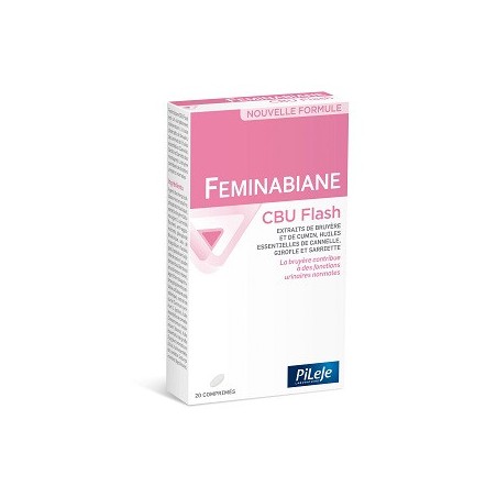 FEMINABIANE CBU Flash  - 20 comprimés - PHARMACIE VERTE - Herboristerie à Nantes depuis 1942 - Plantes en Vrac - Tisane - EPS - 