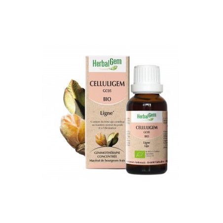 HERBALGEM CELLULIGEM - 30ml - PHARMACIE VERTE - Herboristerie à Nantes depuis 1942 - Plantes en Vrac - Tisane - EPS - Bourgeon -