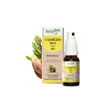 HERBALGEM CALMIGEM SPRAY - 15ml - PHARMACIE VERTE - Herboristerie à Nantes depuis 1942 - Plantes en Vrac - Tisane - EPS - Bourge