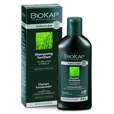 BIOKAP - Shampooing Fortifiant BELLEZZA - 200ml - PHARMACIE VERTE - Herboristerie à Nantes depuis 1942 - Plantes en Vrac - Tisan