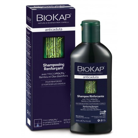 BIOKAP - Shampooing Renforçant - 200ml - PHARMACIE VERTE - Herboristerie à Nantes depuis 1942 - Plantes en Vrac - Tisane - EPS -