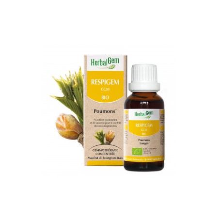 HERBALGEM RESPIGEM - 30ml - PHARMACIE VERTE - Herboristerie à Nantes depuis 1942 - Plantes en Vrac - Tisane - EPS - Bourgeon - M