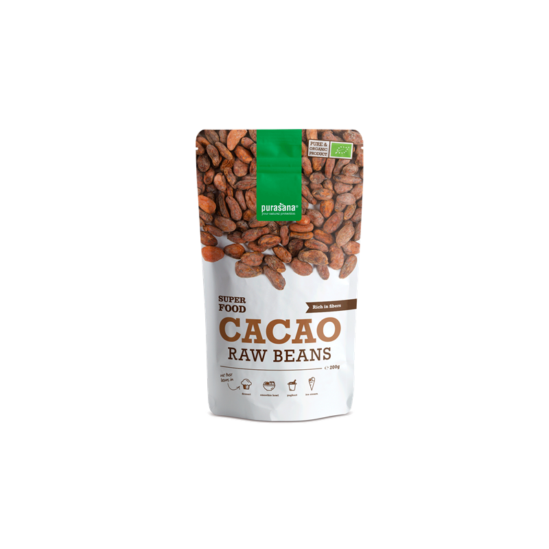 CACAO Fèves - 200GR - PHARMACIE VERTE - Herboristerie à Nantes depuis 1942 - Plantes en Vrac - Tisane - EPS - Bourgeon - Mycothé