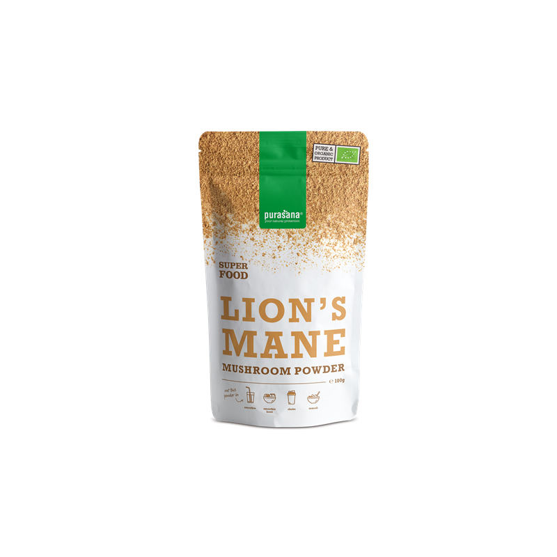 LION'S MANE Mushroom Poudre - 100GR - PHARMACIE VERTE - Herboristerie à Nantes depuis 1942 - Plantes en Vrac - Tisane - EPS - Bo