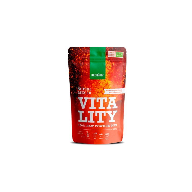 VITALITY - Mix Poudre - 250GR - PHARMACIE VERTE - Herboristerie à Nantes depuis 1942 - Plantes en Vrac - Tisane - EPS - Bourgeon