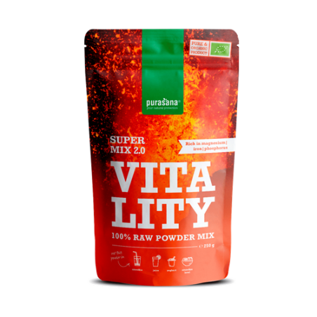 VITALITY - Mix Poudre - 250GR - PHARMACIE VERTE - Herboristerie à Nantes depuis 1942 - Plantes en Vrac - Tisane - EPS - Bourgeon