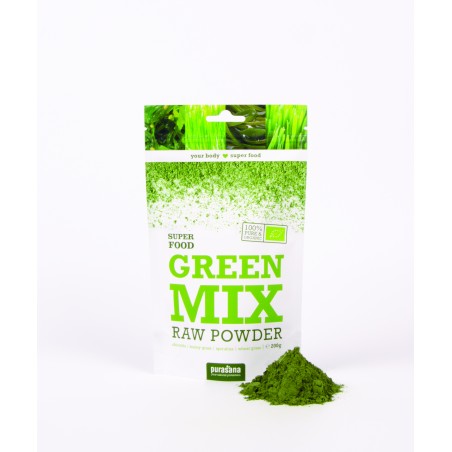 Green Mix Poudre - 200GR - PHARMACIE VERTE - Herboristerie à Nantes depuis 1942 - Plantes en Vrac - Tisane - EPS - Bourgeon - My