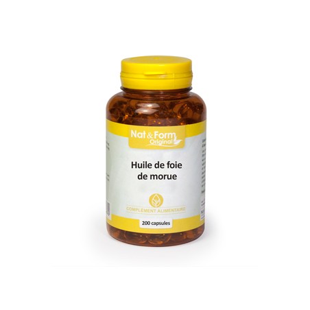 Huile de Foie de Morue - 140 Capsules - PHARMACIE VERTE - Herboristerie à Nantes depuis 1942 - Plantes en Vrac - Tisane - EPS - 