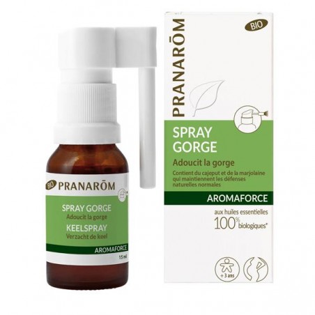 Spray Gorge - 15ml - PHARMACIE VERTE - Herboristerie à Nantes depuis 1942 - Plantes en Vrac - Tisane - EPS - Bourgeon - Mycothér