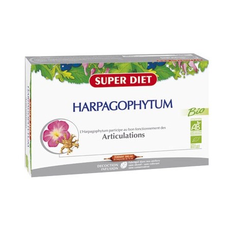 HARPAGOPHYTUM BIO - 20 ampoules 15ml - PHARMACIE VERTE - Herboristerie à Nantes depuis 1942 - Plantes en Vrac - Tisane - EPS - B