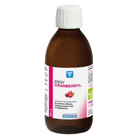 ERGYCRANBERRYL - 250ml - PHARMACIE VERTE - Herboristerie à Nantes depuis 1942 - Plantes en Vrac - Tisane - EPS - Bourgeon - Myco