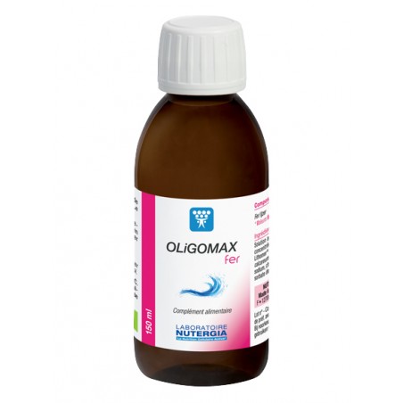 OLIGOMAX Fer - 150ml - PHARMACIE VERTE - Herboristerie à Nantes depuis 1942 - Plantes en Vrac - Tisane - EPS - Bourgeon - Mycoth