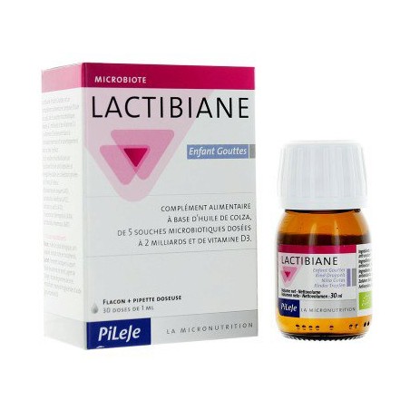 LACTIBIANE Enfant - Gouttes 30 doses - PHARMACIE VERTE - Herboristerie à Nantes depuis 1942 - Plantes en Vrac - Tisane - EPS - B