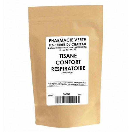 CONFORT RESPIRATOIRE - 100GR - PHARMACIE VERTE - Herboristerie à Nantes depuis 1942 - Plantes en Vrac - Tisane - EPS - Bourgeon 